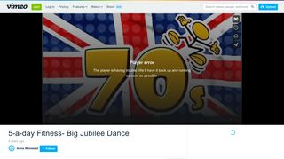 5-a-day Fitness- Big Jubilee Dance on Vimeo