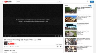 5Point Credit Union Bridge City Progress Video - June 2018 - YouTube
