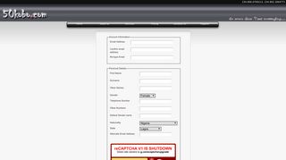 New User Registration | 50Kobo RapidSMS - Send Bulk SMS, Web to ...