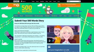 BBC Radio 2 - 500 Words - Submit Your 500 Words Story
