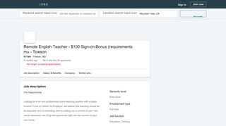 51Talk hiring Remote English Teacher - $100 Sign-on ... - LinkedIn