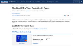 Best Fifth Third Bank Credit Cards of 2018 | US News