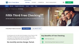 Free Checking Account | Fifth Third Bank