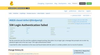 #6826 (530 Login Authentication failed) – Cyberduck