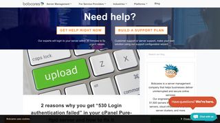 “530 Login authentication failed” in your cPanel Pure-ftpd ... - Bobcares