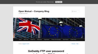 GoDaddy FTP user password reset clears the 530 User cannot log in ...