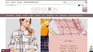 599Fashion.com: Discount Clothing Online - Quality Plus Size Apparel ...