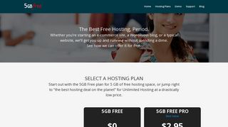 Hosting Plans | 5GB Free Hosting | Free Webhost
