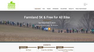 Farmland 5K & Free for All Bike