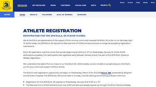 B.A.A. 5K Registration | Boston Athletic Association