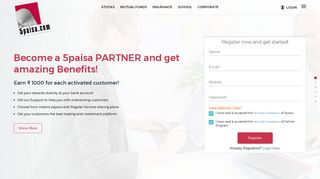 Partner Program - 5Paisa