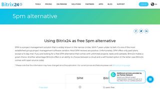 Bitrix24: 5pm alternative