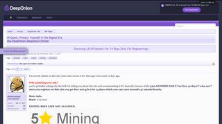 5smining (3519 Satoshi For 14 Days Only For Registering ...