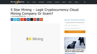 5 Star Mining Review - Legit Cryptocurrency Cloud Mining Company ...
