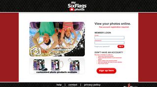 Six Flags Photo Portal
