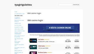 666 casino login - tyagirigulatteu - Google Sites