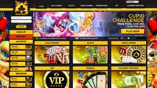 EMPIRE777 Casino: Asia Top Online Casino | Jackpot and Casino ...