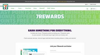 Combine Your 7Rewards Points by Linking Your Card - 7-Eleven