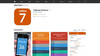 7 Minute Workout on the App Store - iTunes - Apple