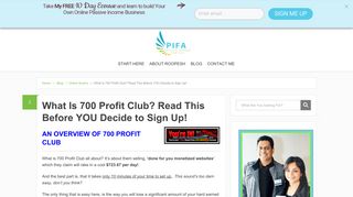 What Is 700 Profit Club? Read This Before YOU Decide to Sign Up! | -
