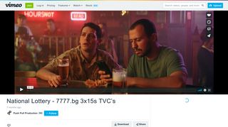 National Lottery - 7777.bg 3x15s TVC's on Vimeo