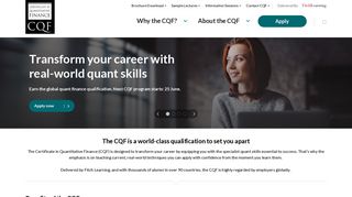 CQF | a Fitch company