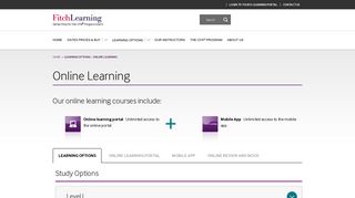 Online Learning | CFA