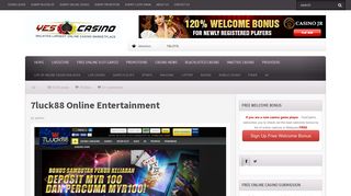 7luck88 Online Entertainment | Malaysia Online Casino Game Review ...