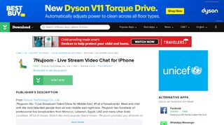 7Nujoom - Live Stream Video Chat for iOS - Free download and ...