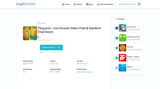 7Nujoom– Live Stream Video Chat & Random Chat Room APK v5.9.1 ...