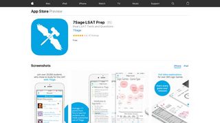 7Sage LSAT Prep on the App Store - iTunes - Apple