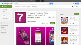 7th Sense Psychics - Daily Horoscopes, Readings - Apps on Google ...