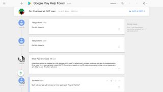 Re: 8 ball pool will NOT open - Google Product Forums