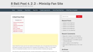 8 Ball Pool 4.2.0 download Hacked Mega Mod | 8 Ball Pool 4.2.0 ...
