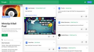 Miniclip 8 Ball Pool - Google+ - Google Plus