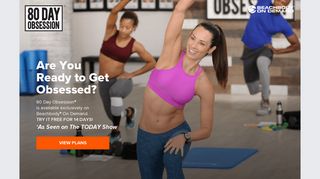 80 Day Obsession Workout Program – As Seen on The TODAY Show ...