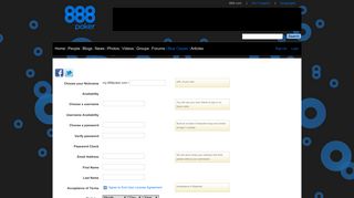 Signup for a my.888poker.com account | Online poker community and ...