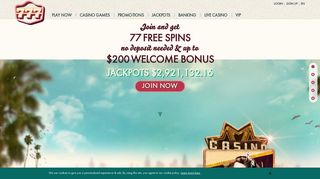 Online casino | 777 casino | 77 FREE Spins – No deposit Needed