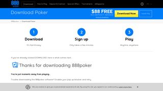 Download Poker Now - 888poker™ Software Download