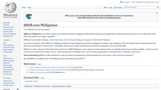 88DB.com Philippines - Wikipedia