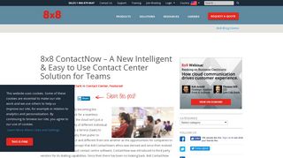 8x8 ContactNow – A Contact Center Solution for Teams | 8x8, Inc.