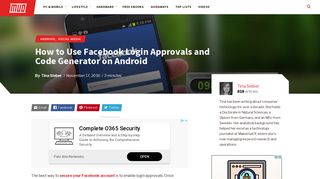 How to Use Facebook Login Approvals and Code Generator on Android