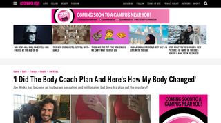 'I Did The Body Coach Plan And Here's How My Body Changed ...