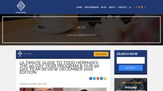[Updated] Ultimate Guide to Todd Herman's The 90 Day Year Review ...