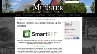 Document Center / Munster Families Encouraged to Sign-Up for ...