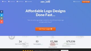 Logo Design Contests $29 - Affordable Custom Logo Design Online in ...