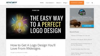 How to Get A Logo Design You'll Love From 99designs - Stukent