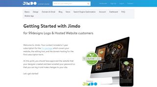 99designs Customers - Jimdo Support Center
