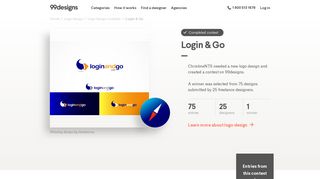 Login & Go | Logo design contest - 99Designs