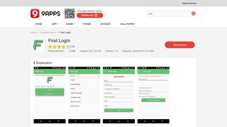 First LogIn for Android Free Download - 9Apps
